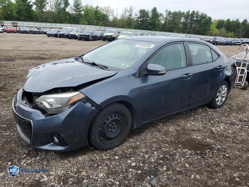 2016 TOYOTA COROLLA S – Lot 51494806 auction photo