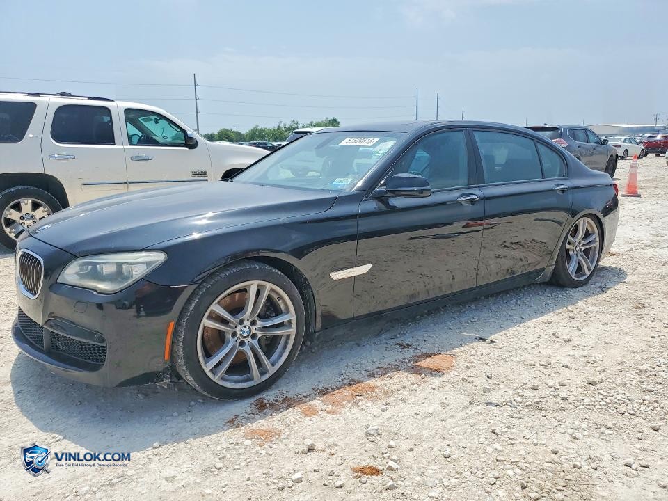 2013 BMW 750 LI – Lot 51500016 auction photo
