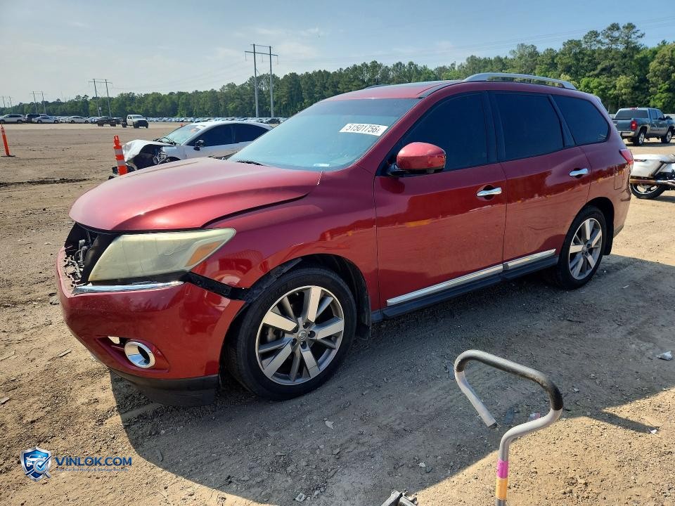 2015 NISSAN PATHFINDER S – Lot 51501756 auction photo