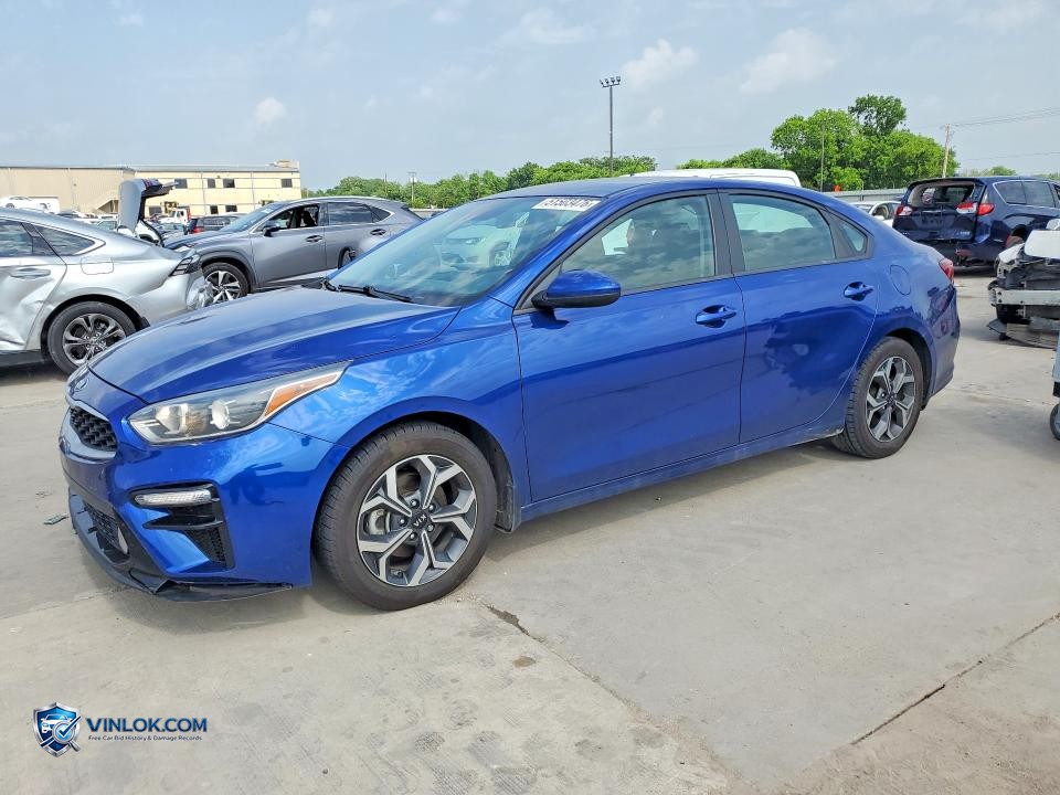 2020 KIA FORTE LXS – Lot 51503476 auction photo