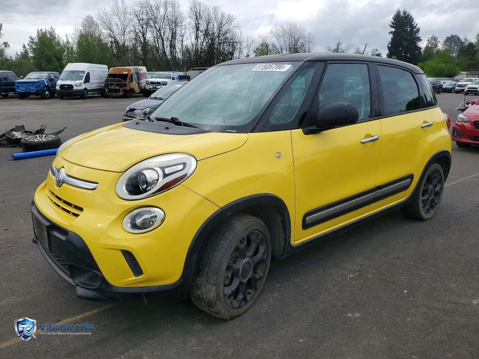 2015 FIAT 500L TREKKING – Lot 51505786 auction photo