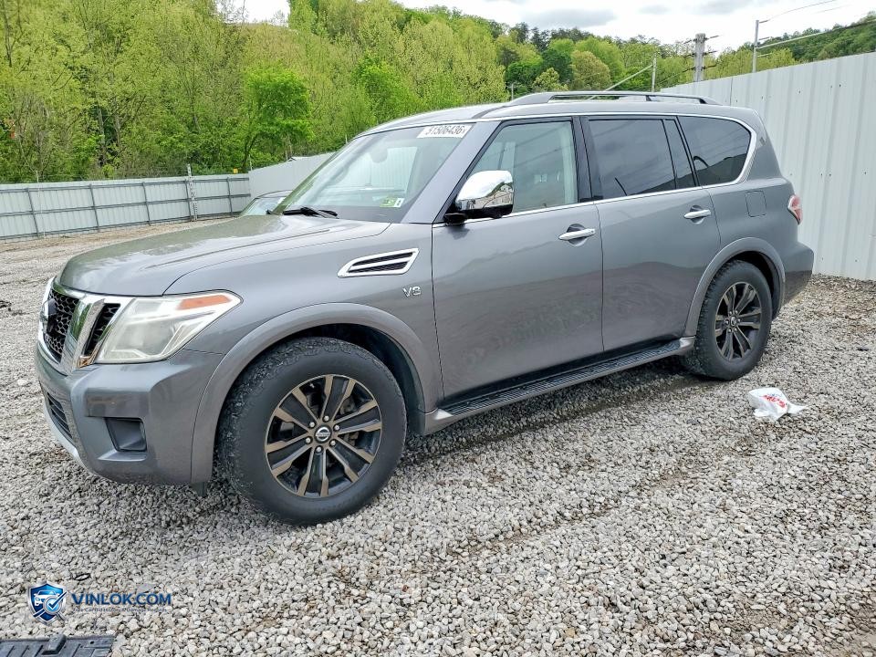 2017 NISSAN ARMADA PLATINUM – Lot 51506436 auction photo