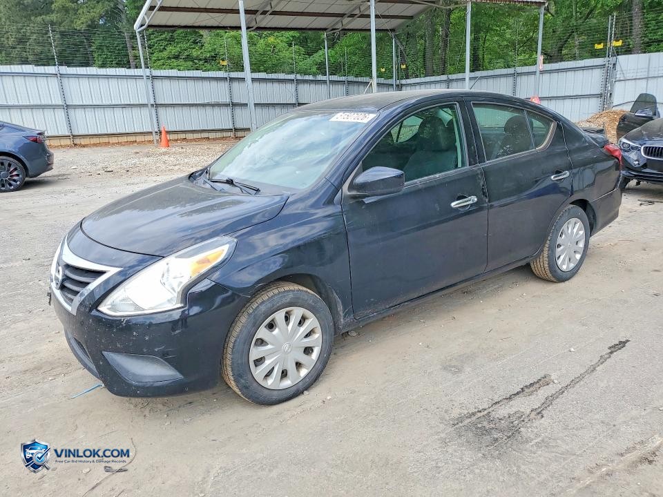 2019 NISSAN VERSA SV – Lot 51507026 auction photo