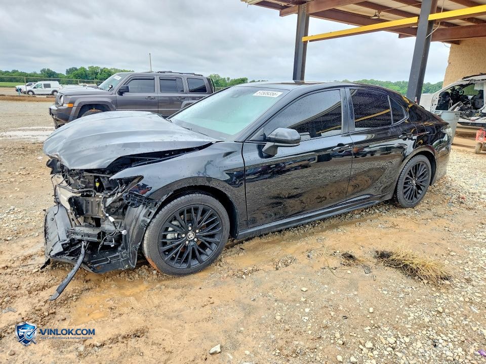 2020 TOYOTA CAMRY SE NIGHTSHADE – Lot 51509356 auction photo