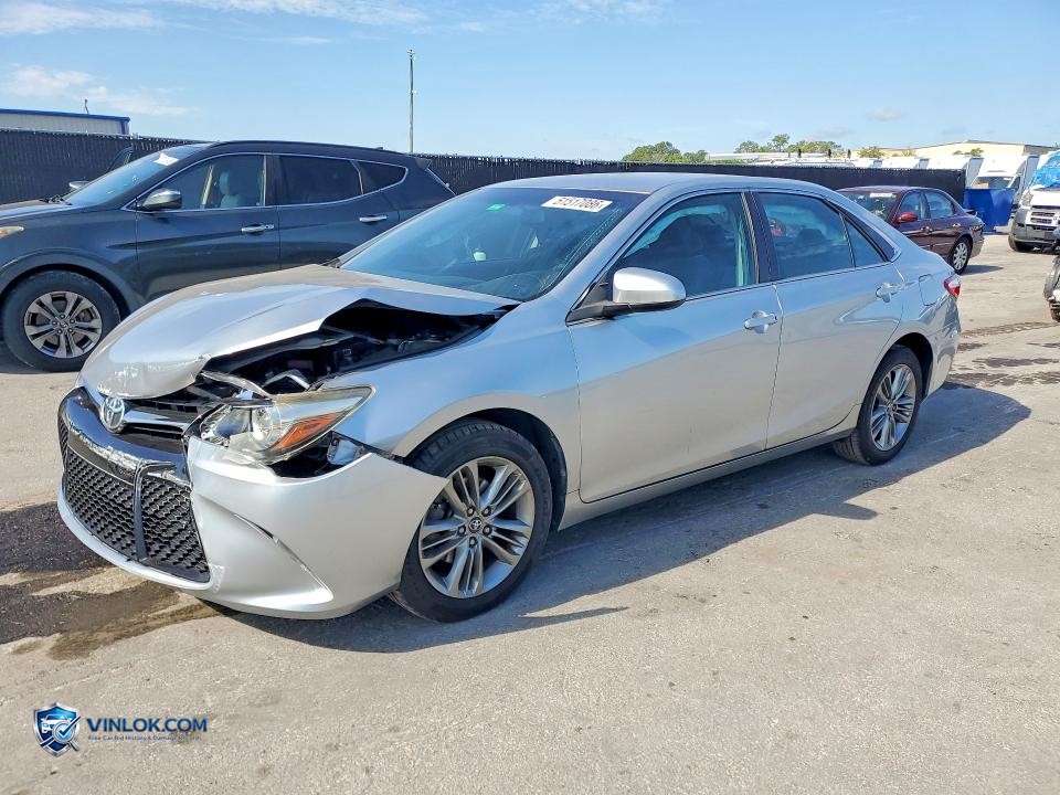 2017 TOYOTA CAMRY SE – Lot 51517086 auction photo