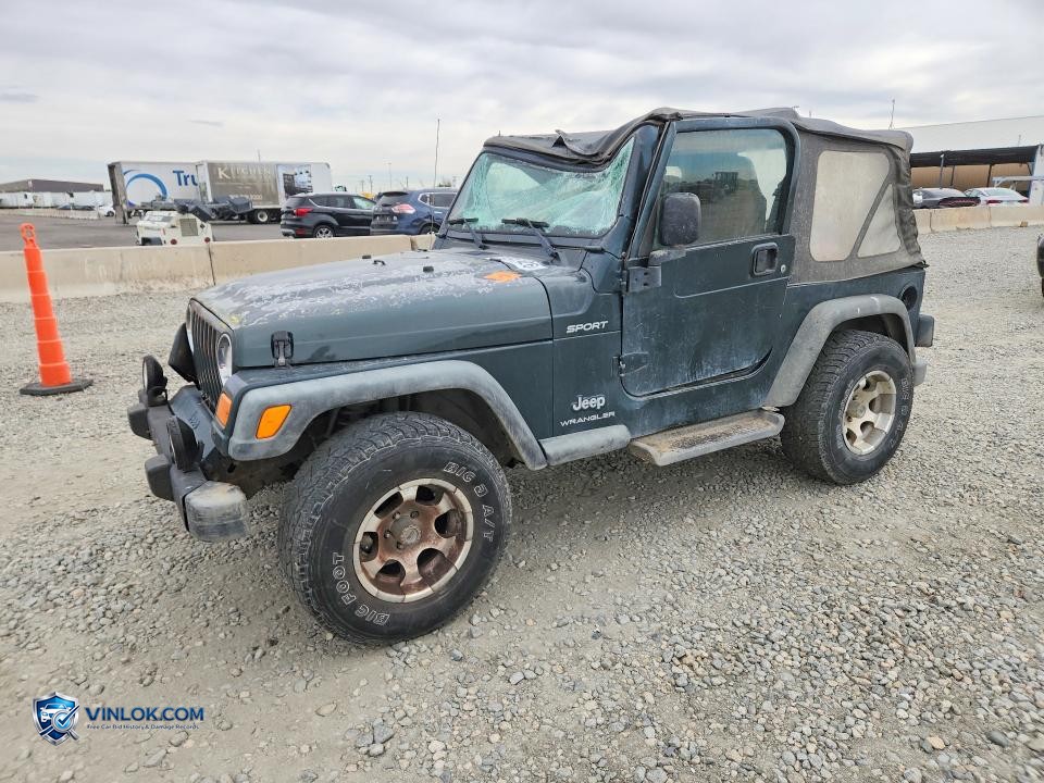 2004 JEEP WRANGLER / TJ SPORT – Lot 51517426 auction photo