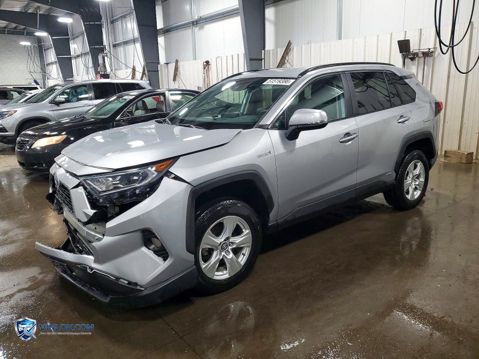 2020 TOYOTA RAV4 HYBRID XLE – Lot 51519386 auction photo