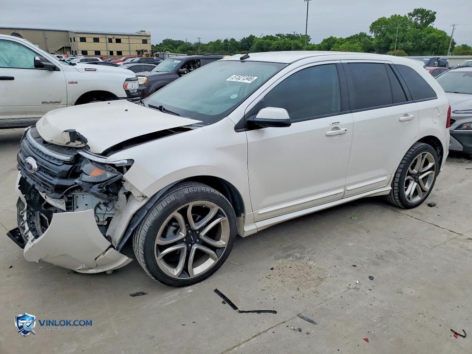 2014 FORD EDGE SPORT – Lot 51521346 auction photo