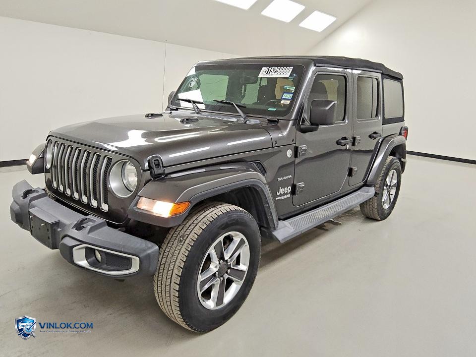 2018 JEEP WRANGLER UNLIMITED SAHARA – Lot 51525666 auction photo