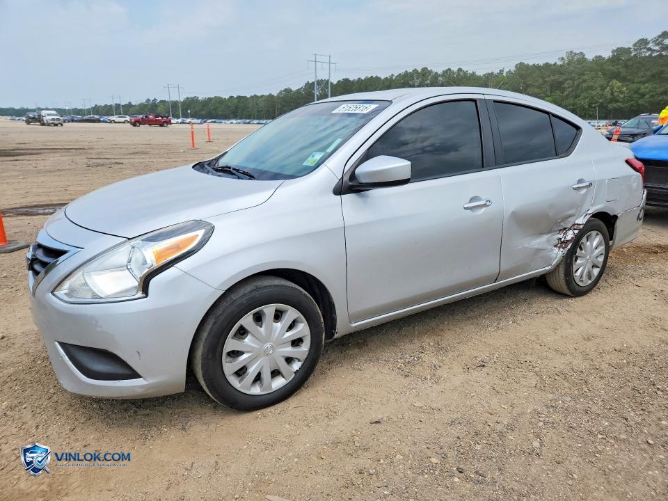 2019 NISSAN VERSA SV – Lot 51525816 auction photo