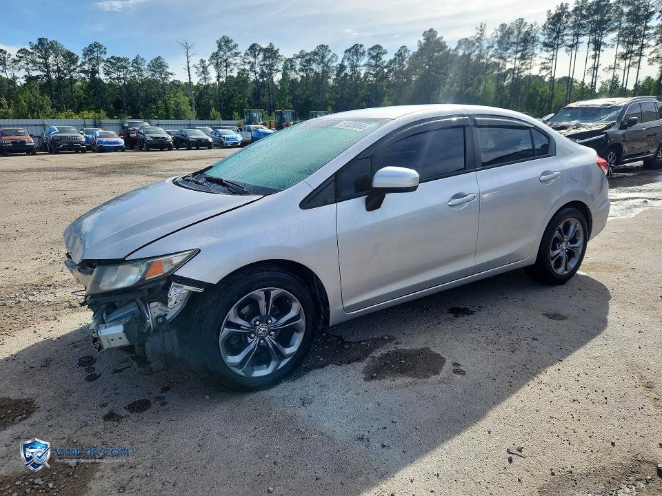 2015 HONDA CIVIC LX – Lot 51526866 auction photo