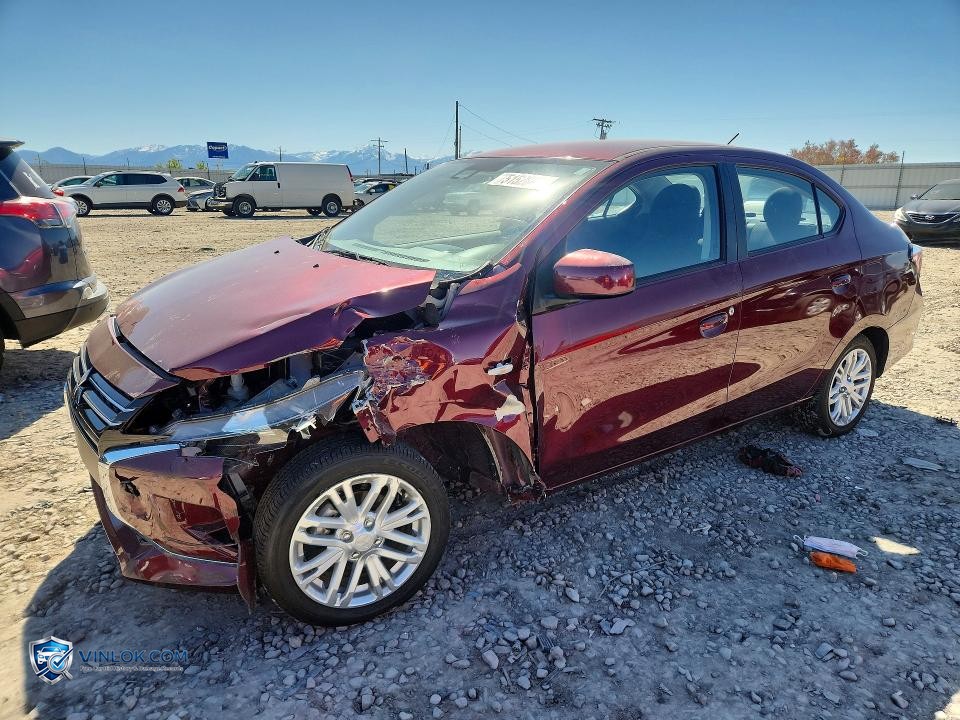2024 MITSUBISHI MIRAGE G4 ES – Lot 51528456 auction photo