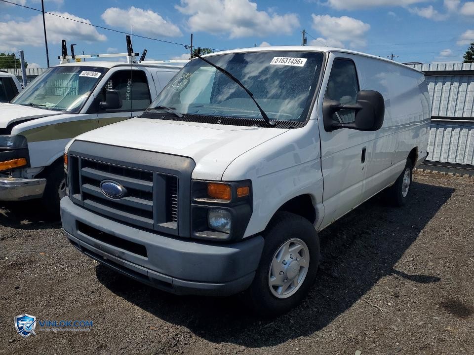 2013 FORD ECONOLINE E150 VAN – Lot 51531456 auction photo