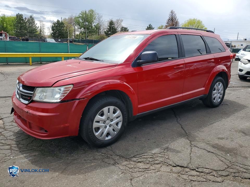 2016 DODGE JOURNEY SE – Lot 51532896 auction photo