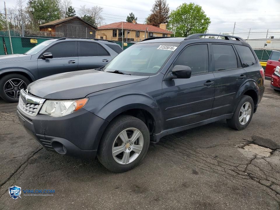 2012 SUBARU FORESTER 2.5X – Lot 51535616 auction photo
