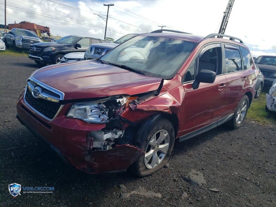 2015 SUBARU FORESTER 2.5I – Lot 51539116 auction photo