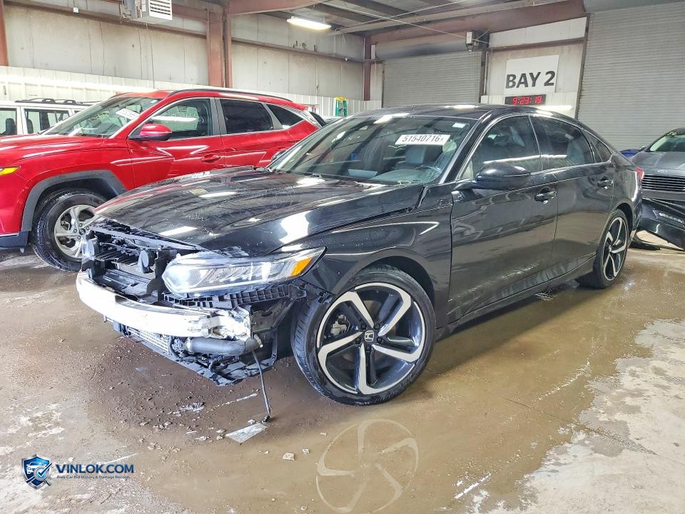 2020 HONDA ACCORD SPORT – Lot 51540716 auction photo