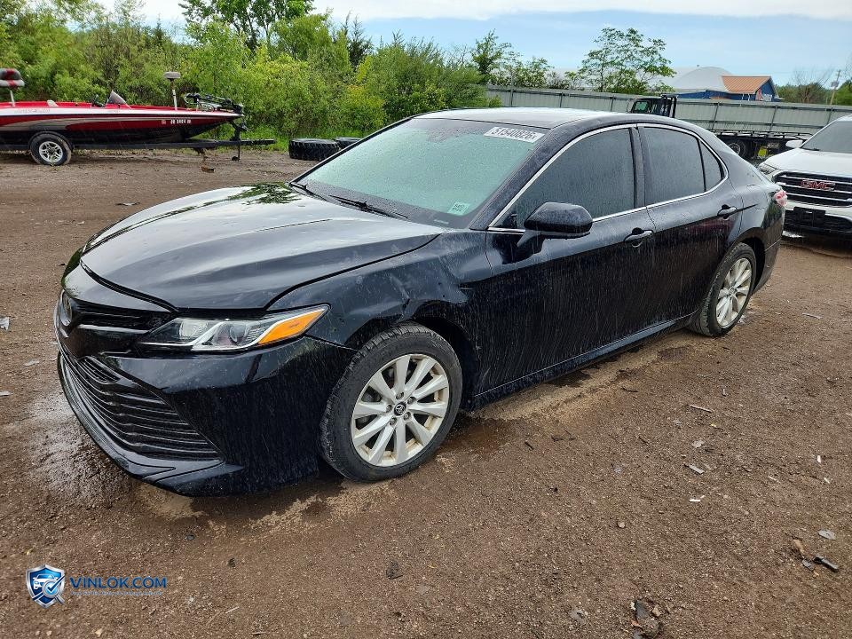 2018 TOYOTA CAMRY LE – Lot 51540826 auction photo