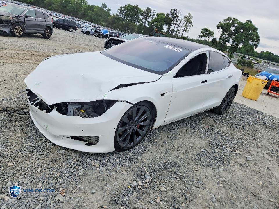 2020 TESLA MODEL S – Lot 51542046 auction photo