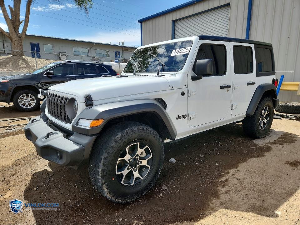 2024 JEEP WRANGLER SPORT – Lot 51543726 auction photo