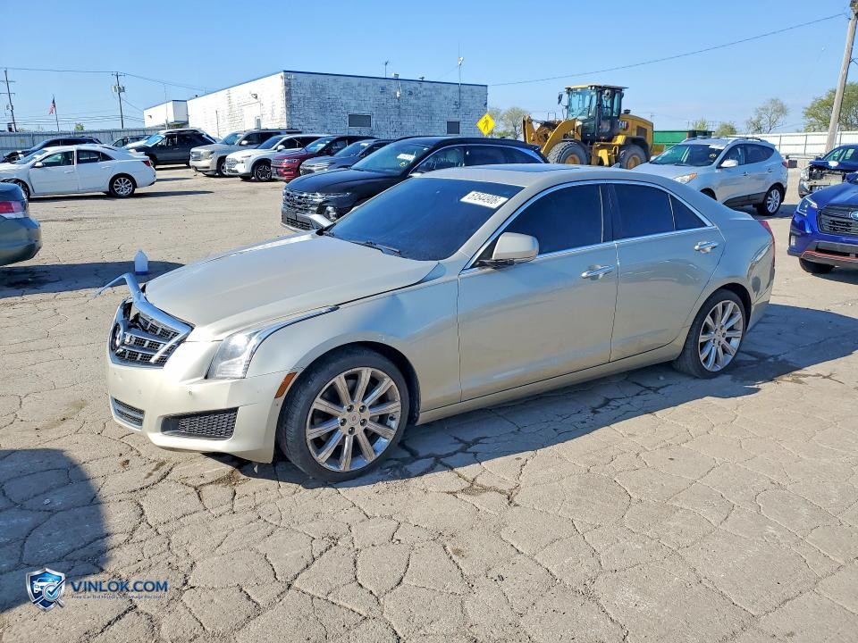 2014 CADILLAC ATS LUXURY – Lot 51544906 auction photo