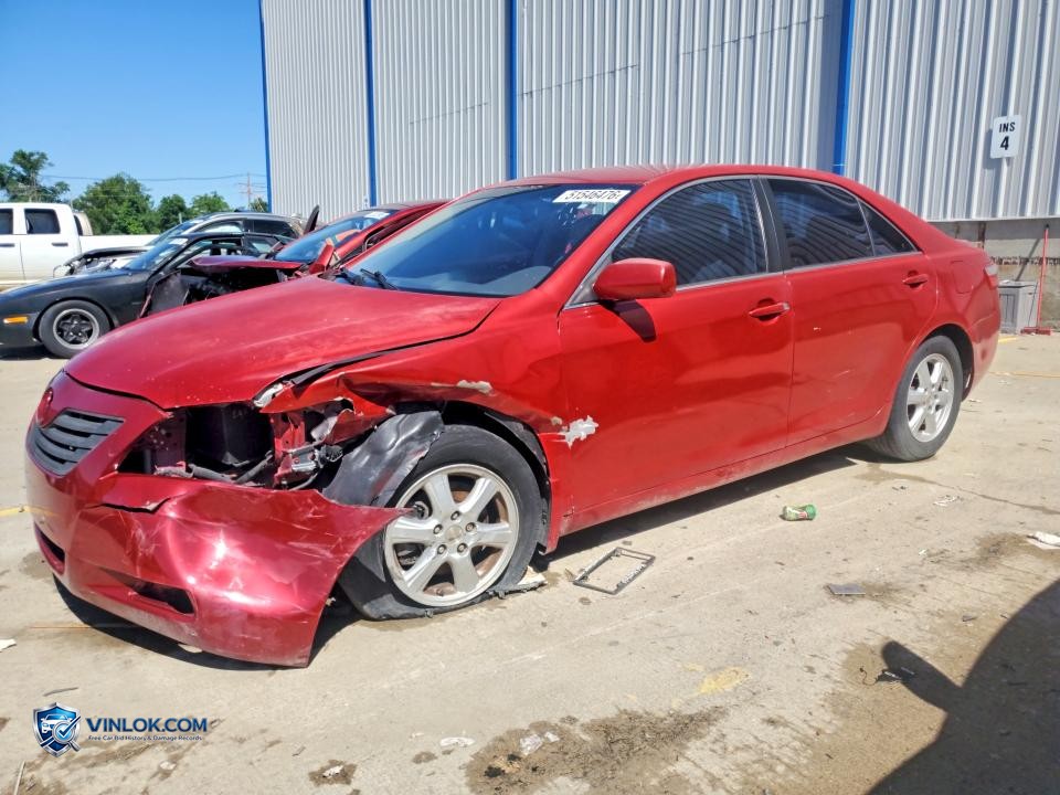2007 TOYOTA CAMRY LE – Lot 51546476 auction photo