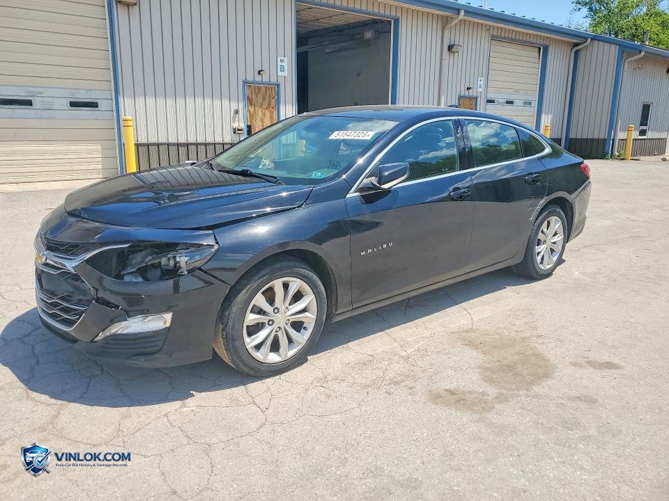 2020 CHEVROLET MALIBU LT – Lot 51547326 auction photo