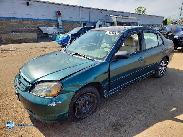 2001 HONDA CIVIC EX – Lot 51549486 auction photo