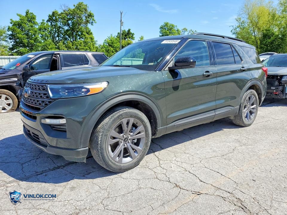 2022 FORD EXPLORER XLT – Lot 51549546 auction photo