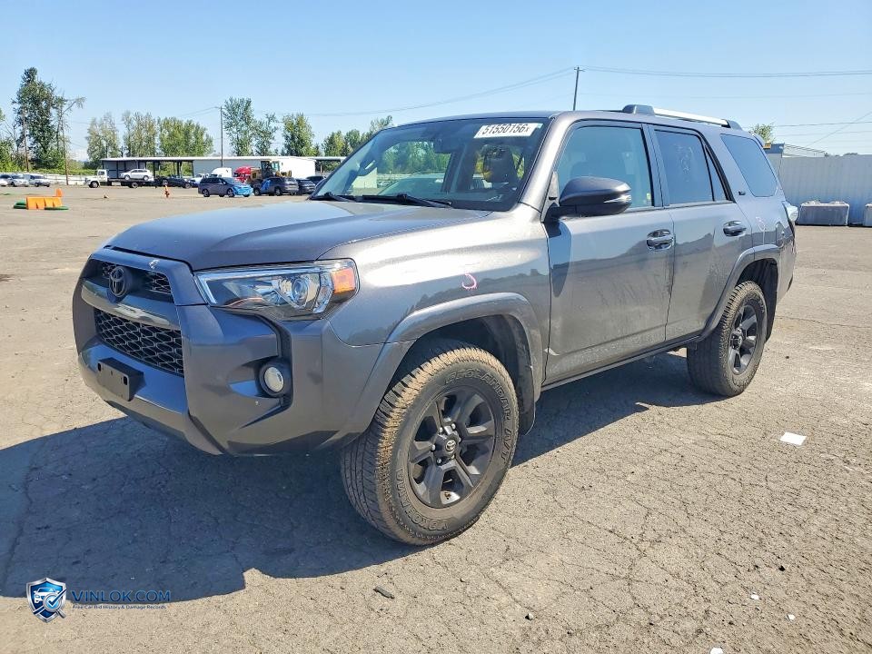 2019 TOYOTA 4RUNNER SR5 PREMIUM – Lot 51550156 auction photo