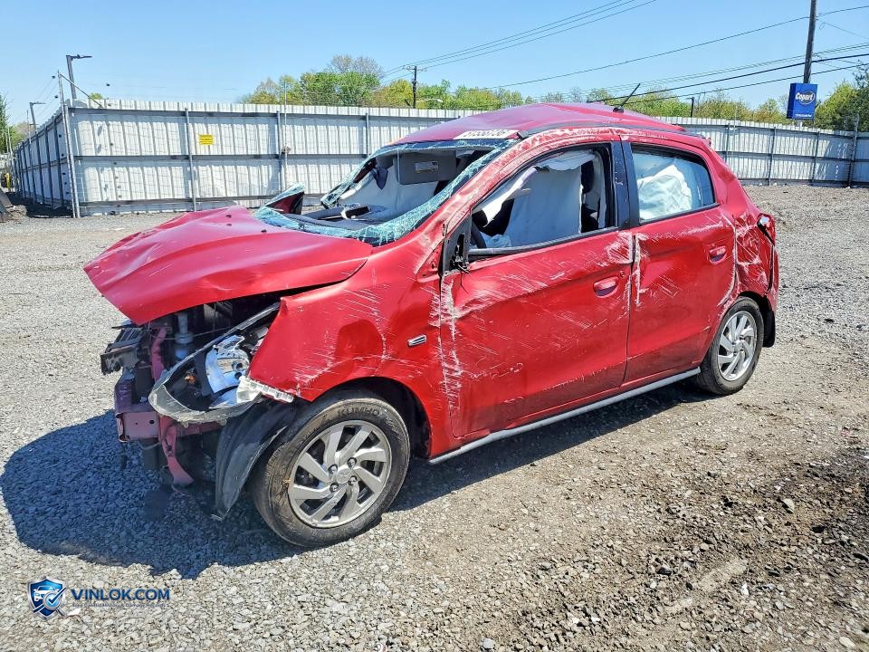 2018 MITSUBISHI MIRAGE SE – Lot 51558736 auction photo