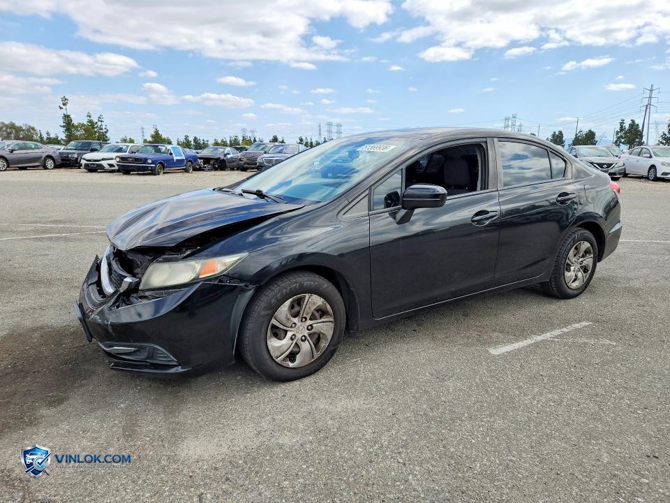 2015 HONDA CIVIC LX – Lot 51569936 auction photo
