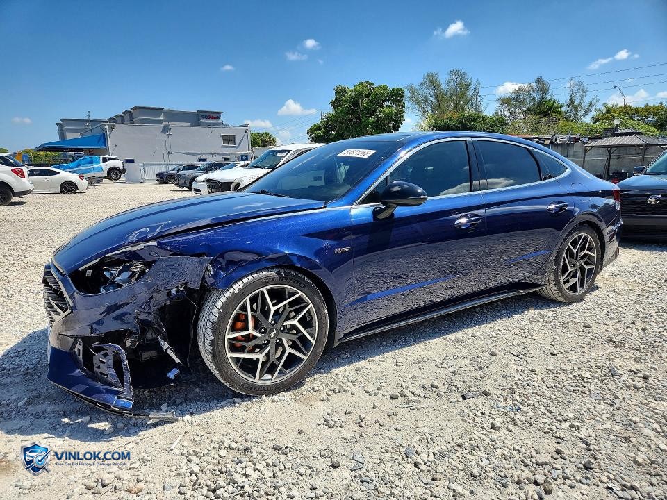 2021 HYUNDAI SONATA N LINE – Lot 51571266 auction photo