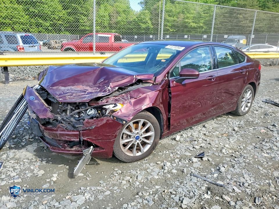 2017 FORD FUSION SE – Lot 51573396 auction photo
