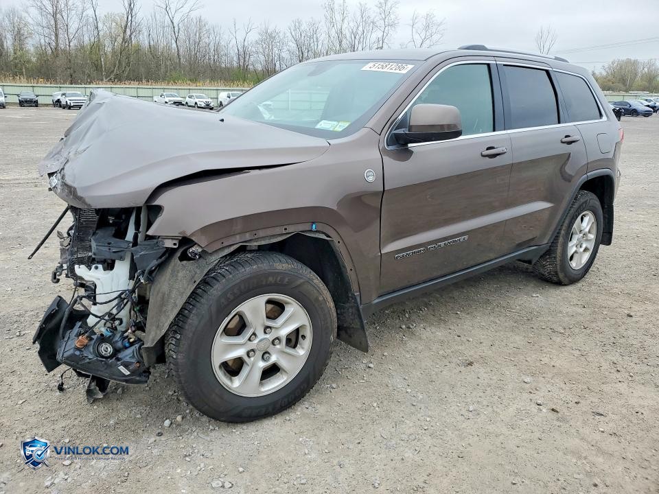 2017 JEEP GRAND CHEROKEE LAREDO – Lot 51581286 auction photo