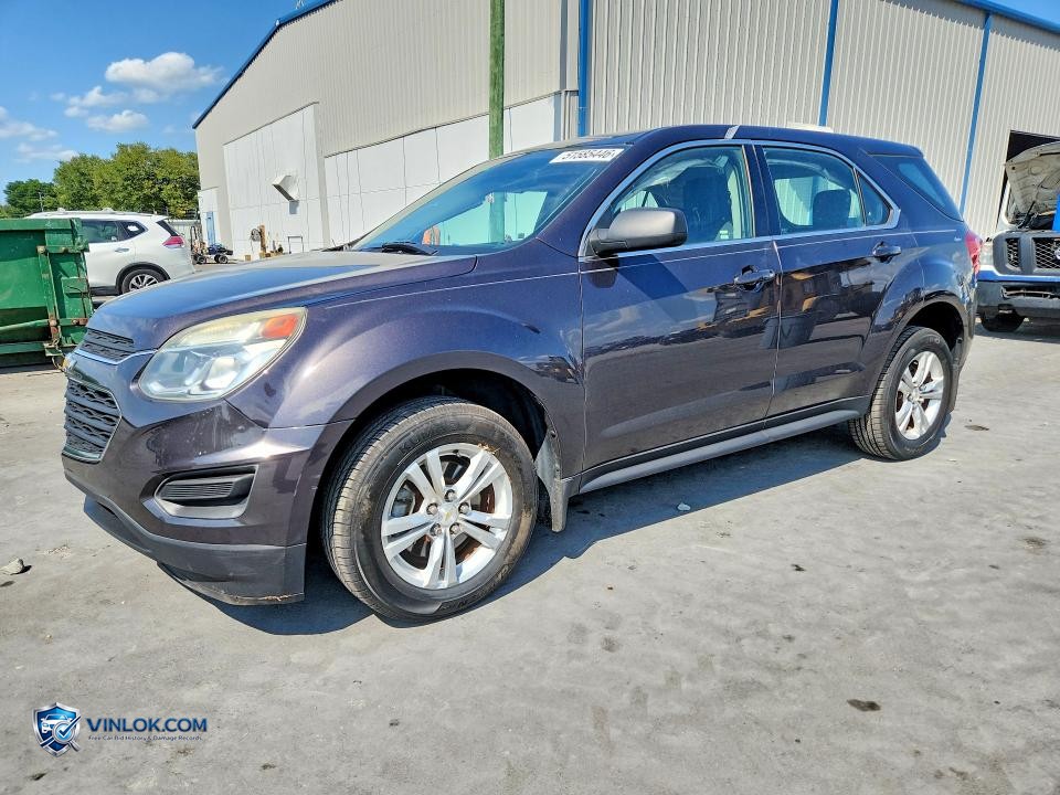 2016 CHEVROLET EQUINOX LS – Lot 51585446 auction photo