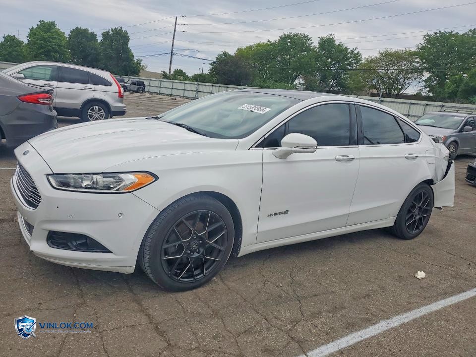2014 FORD FUSION TITANIUM HEV – Lot 51589366 auction photo