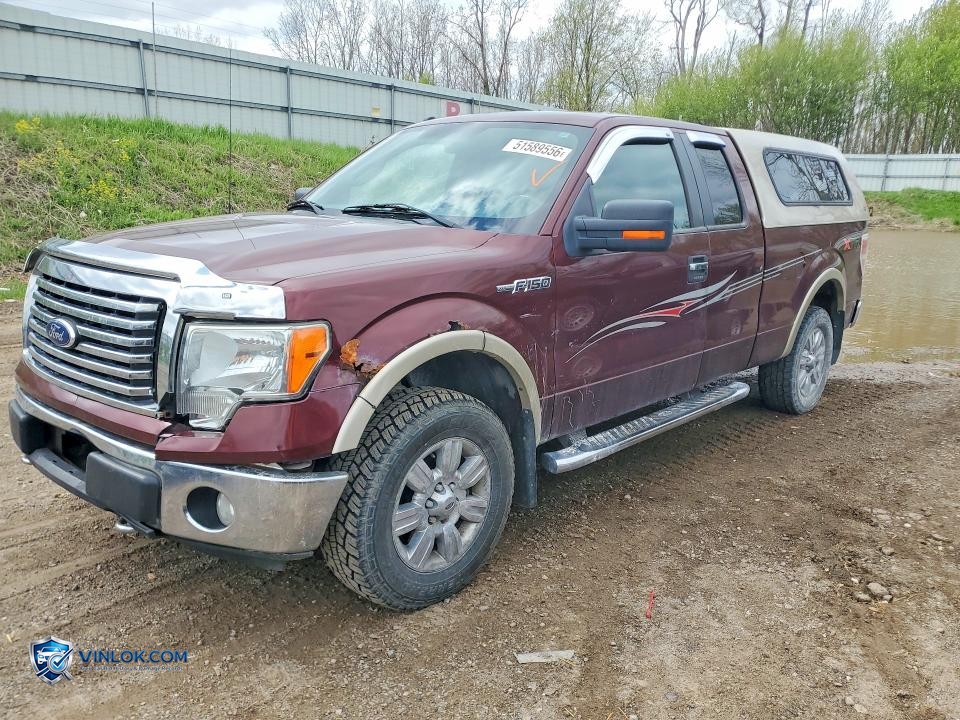 2010 FORD F150 SUPER CAB – Lot 51589556 auction photo