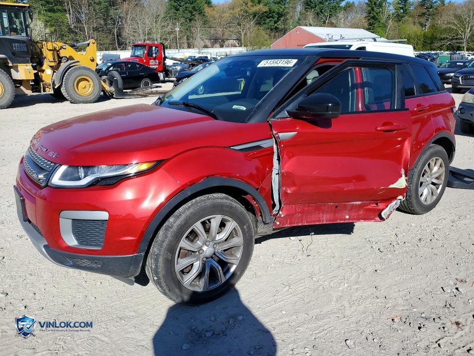 2016 LAND ROVER RANGE ROVER EVOQUE SE – Lot 51593196 auction photo