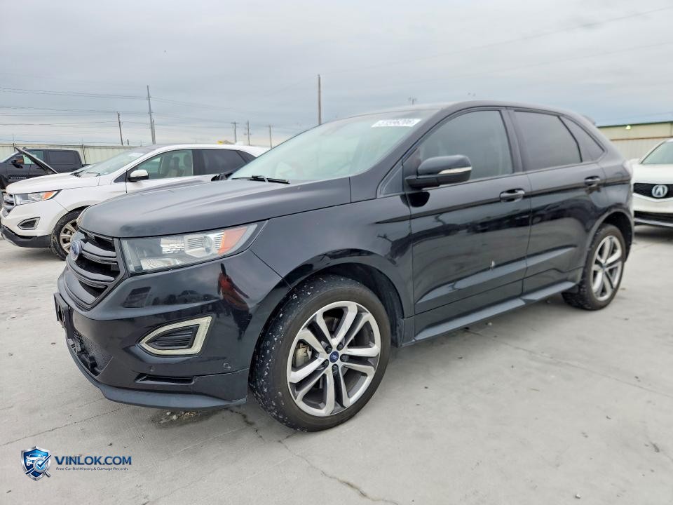 2016 FORD EDGE SPORT – Lot 51596206 auction photo