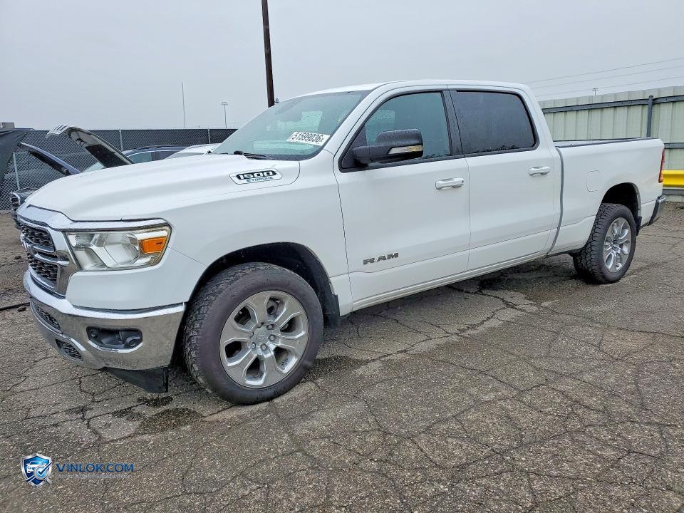 2022 RAM 1500 BIG HORN – Lot 51599036 auction photo