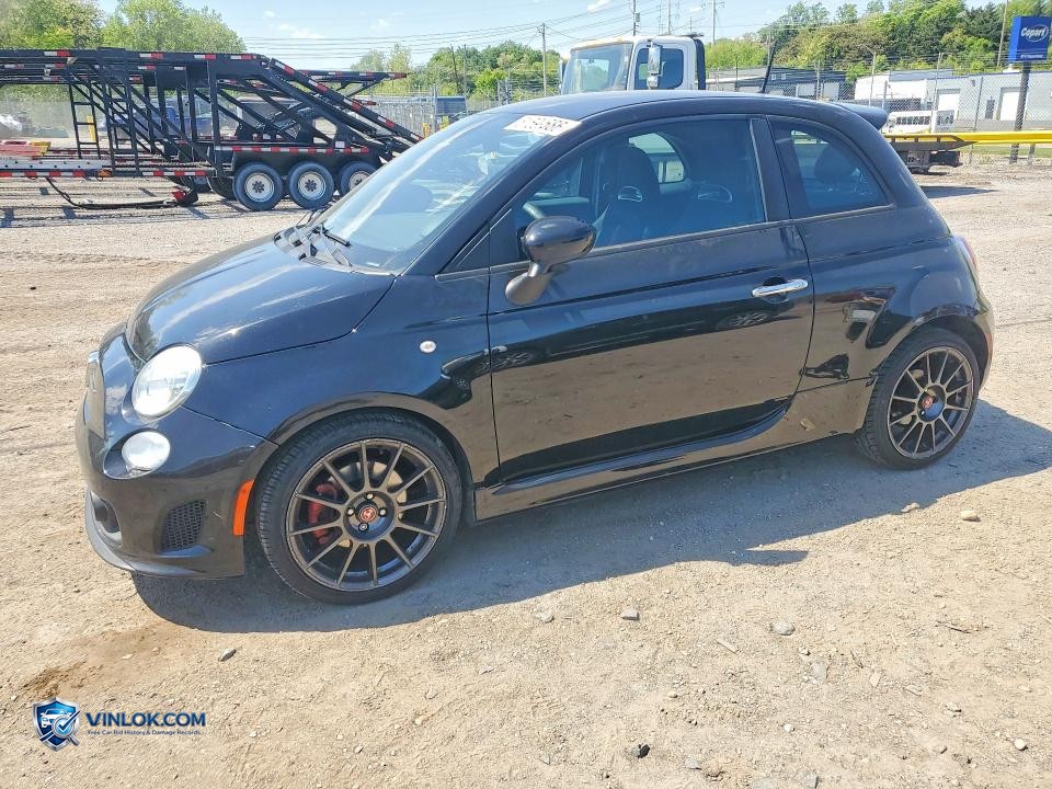 2015 FIAT 500 ABARTH – Lot 51599686 auction photo