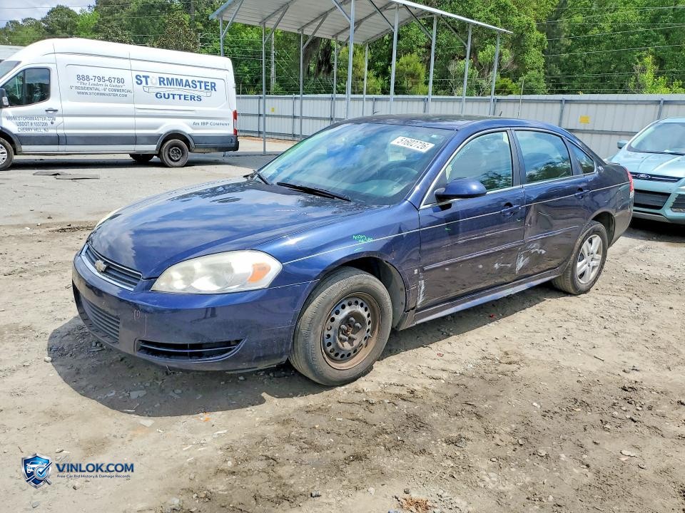 2009 CHEVROLET IMPALA LS – Lot 51602726 auction photo
