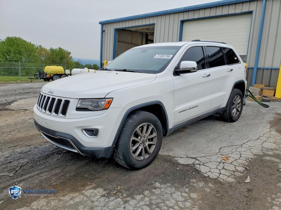2014 JEEP GRAND CHEROKEE LIMITED – Lot 51605786 auction photo