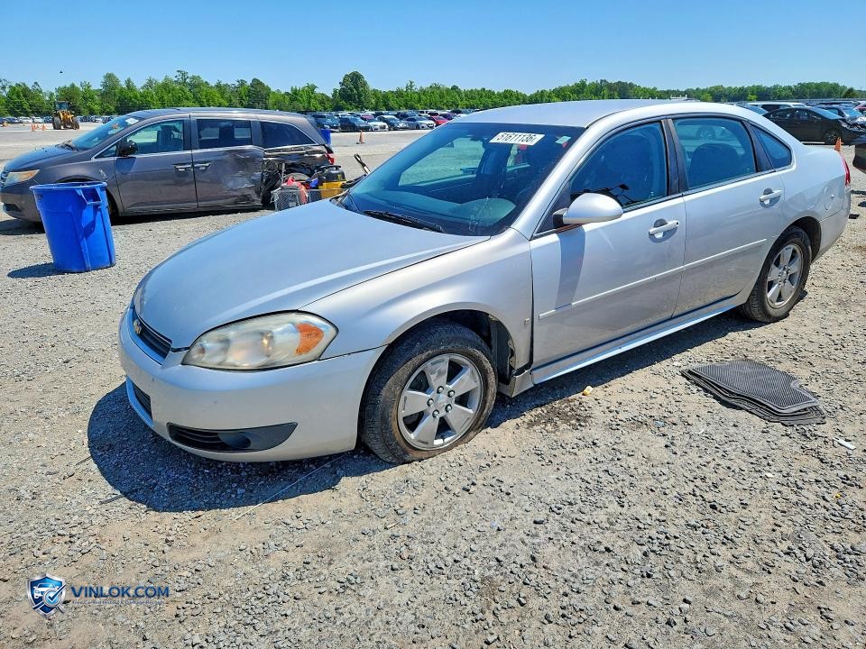 2010 CHEVROLET IMPALA LT – Lot 51611136 auction photo
