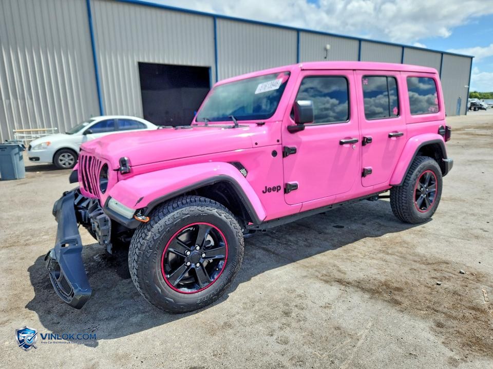 2022 JEEP WRANGLER UNLIMITED SAHARA – Lot 51613946 auction photo