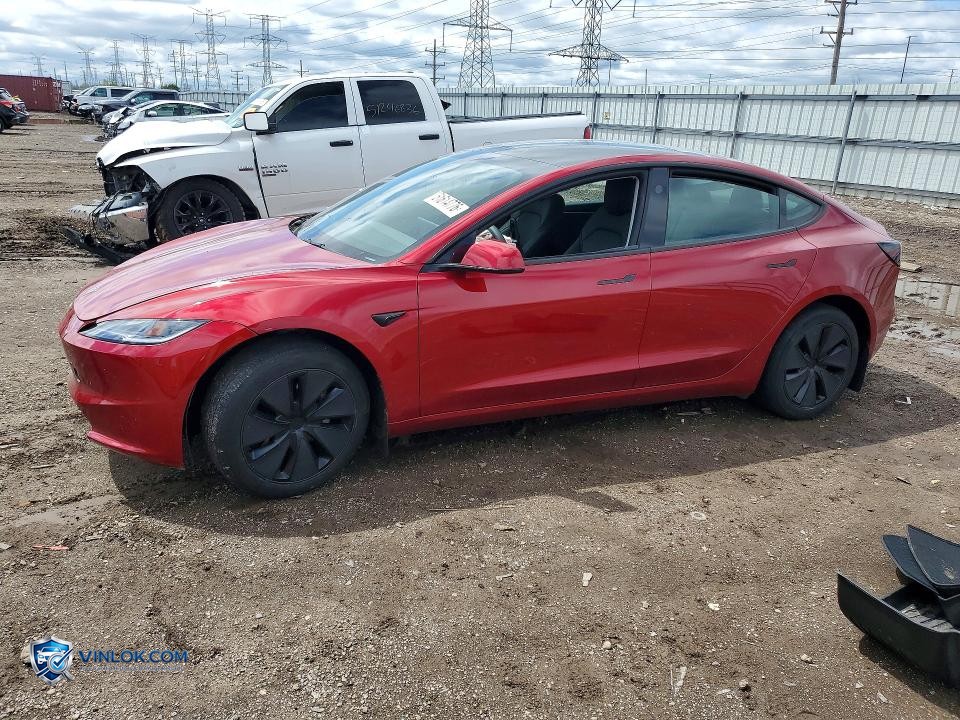 2025 TESLA MODEL 3 – Lot 51614776 auction photo