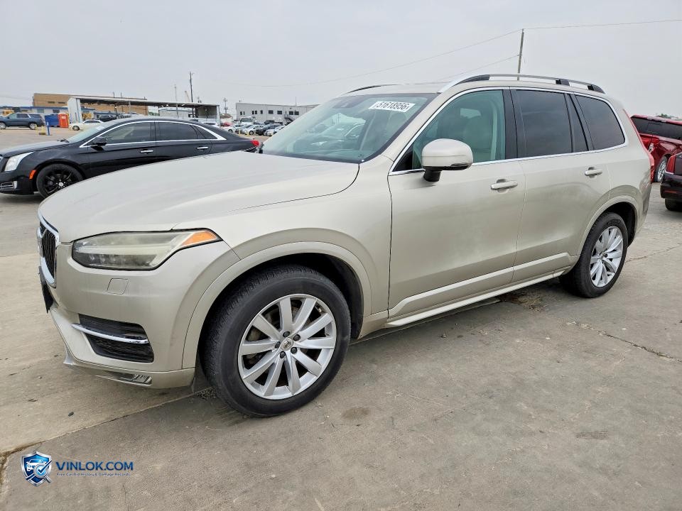 2016 VOLVO XC90 T6 – Lot 51618956 auction photo