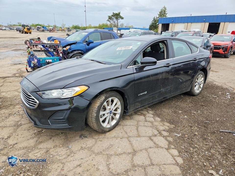 2019 FORD FUSION SE – Lot 51619546 auction photo
