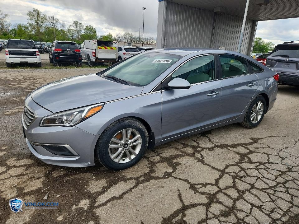 2017 HYUNDAI SONATA SE – Lot 51623096 auction photo